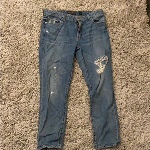 Lucky brand distressed jeans
